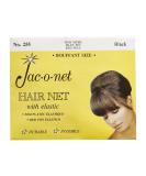 Hairnet Jac-O-Net Tiny Mesh Bouffant/Large Size Black 1 Net Per Pack Pack of 12  - Buy Online on SooperMarket.com