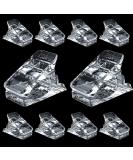 10 PCS Nail Tips Clip for Quick Building Extension Nail Plastic Finger Extension UV LED Builder for DIY Manicure Nail Art 10 Count (Pack of 1) - Buy Online on SooperMarket.com