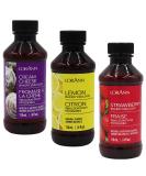 LorAnn Oils Gourmet Bakery Emulsion Pack - Cream Cheese, Lemon, Strawberry (3x4oz) - Buy Online on SooperMarket.com