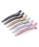 AIMIKE 6PCS Sectioning Hair Clips for Styling Anti-Slip No-Trace Hairdresser Clips with Silicone Band Hair Roller Clips Salon Hair Sectioning Clips Home Hair Cutting Clips Crocodile Clips Hair 6Pcs Morandi Color - Buy Online on SooperMarket.com