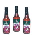 Organic Ume Plum Vinegar from Japan - 10 oz Amber Glass Bottle (3-Pack) - Buy Online on SooperMarket.com