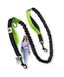Buy Bungee Leash for Small Dogs (up to 15kg) - Adjustable 110-160cm Jogging Line Extension with 2 Loops - Buy Online on SooperMarket.com