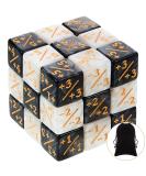 24-Piece Dice Counters Token Set for MTG and CCG Card Game Accessories - Buy Online on SooperMarket.com