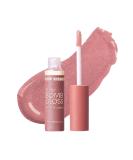 Ruby Kisses Lip Gloss Butter Bomb Gloss Non-Sticky Lip Gloss Vitamin E Natural Nude Lip Makeup - 7.8mL (0.26 US fl.oz) (Pillowtalk) - Buy Online on SooperMarket.com