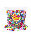 1500 Small 1cm Craft Pom Pom Balls in Bright Assorted Colors - Perfect for DIY Crafts - Buy Online on SooperMarket.com