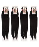 NEW 60 INCH PRE-PULLED XPRESSION Colour 1 (Jet Black) LAGOS BRAID PRE-PULLED PRE-STRECHED Hair Extension 60 2 In A Pack (Colour 1 Jet Black) Heat Resistant Tangle Free Jet Black 1 - Buy Online on SooperMarket.com
