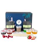 Boba Bar London Pink Paradise Fruit Bubble Tea Kit - 4 Flavours, Toppings, Pearls, Straws, Tea Bags, Recipe Cards - Buy Online on SooperMarket.com