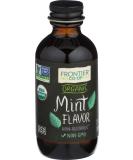 Frontier Co-op Organic Mint Flavor, 2 Ounce Bottle, Kosher 2 Fl Oz (Pack of 1) - Buy Online on SooperMarket.com