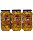 Kirkland Signature Spanish Queen Olives Stuffed With Minced Pimiento, 21oz Glass Jar (Pack of 3, Total of 63 Oz) - Buy Online on SooperMarket.com