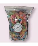 Vegan Mixed Quality Pick & Mix Sweets 1kg - Large Retro Candy Sweeties Assortment 1kg Pouch Gummy Jelly Fizzy Gift Chewy Pick n Mix - Buy Online on SooperMarket.com