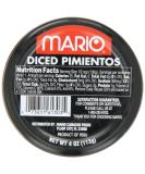 Mario Camacho Pimientos Diced 4oz (Pack of 12) - Premium Quality Spanish Peppers - Buy Online on SooperMarket.com