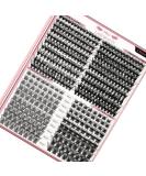 PRO 440 Pcs Cluster Lashes 4 Styles Lash Clusters DIY Eyelash Extension 30D 40D Individual Lashes Thin Band Easy to Apply at home Lashes(4 Styles 8-16mix) 8-16 mix 4 Styles (440 Pcs) - Buy Online on SooperMarket.com