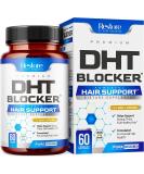 DHT Blocker Hair Growth Support Supplement - Supports Healthy Hair Growth, Healthy Thick Strong Hair - W/ Biotin, Saw Palmetto, Iron, and More - Hair Vitamins For Women And Men - Low Loss Capsules - Buy Online on SooperMarket.com