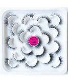 DAODER Cat Eye Mink Lashes - 10 Pairs Short Natural Wispy Extensions - Buy Online on SooperMarket.com