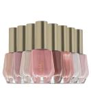 Nicole Miller Nail Polish Collection- 8 Piece Nail Polish Set in Nude Colors - Buy Online on SooperMarket.com