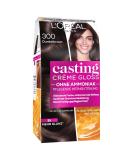 L'Or al Paris Coloration without ammonia and without silicones nourishing intensive tint with gloss-reflex balm casting cr me gloss hair color No. 300 dark brown (brown) 1 piece no. 300-dark brown 1 piece (1 Pack) - Buy Online on SooperMarket.com