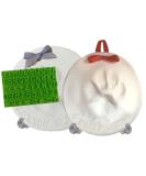 Ultimate Pawprint Keepsake Kit (Makes 2) - Paw Print Christmas Ornament w/ Bonus Personalization Tool & Display Stands! For Dogs, Cats & Pets. Non-toxic. Clay Air-Dries Soft, Light & Uncrackable. - Buy Online on SooperMarket.com