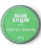 Blue Squid PRO Pastel Green Face Paint 30g - Professional Water Based Single Cake for Adults & Kids - Halloween Face Painting SFX - Buy Online on SooperMarket.com
