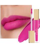 Oulac liquid matt lipstick pink lipstick long -lasting with kissing intensive color levy precise applicator matt finish vegan gluten -free Liquid Lipstick 4.5 ml (M06) (M06) Sunset Kiss - Buy Online on SooperMarket.com