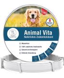 Animal Vita tick collar for dogs - effective protection against vermin waterproof and size adjustable up to 8 months of tick protection with 100% natural ingredients - Buy Online on SooperMarket.com