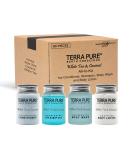 Terra Pure White Tea & Coconut Toiletries Set - 80 Piece Travel Amenities for Hotels Airbnb & Rentals | Hotel Shampoo Conditioner Body Wash & Lotion - Buy Online on SooperMarket.com