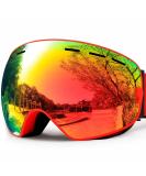 Shop Sposune OTG Ski Goggles - Anti-Fog Spherical Dual Lens UV400 Protection for Men & Youth Snowboard & Snowmobile Eyewear - Buy Online on SooperMarket.com