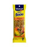 Vitakraft Crunch Sticks Apricot & Cherry Flavor Bird Treat for Conures Apple & Orange - Buy Online on SooperMarket.com