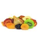 It's Delish Dried Mixed Fruit with Prunes - 2 lbs Bulk | Prunes, Apricots, Plums, and More | Snack Mix - 32 Oz Pack - Buy Online on SooperMarket.com