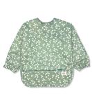 Bubba Bear Baby Weaning Bib with Sleeves | Long Sleeve Coverall Bibs Set | Toddler Led Feeding Sleeved Accessories for Babies from 6 Months Waterproof Apron Cape For Toddlers Dusk Blue Floral - Buy Online on SooperMarket.com