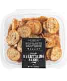 Schwartz Brothers Bakery, Bagel Chips, Everything, Organic, Kosher, Artisanal, Vegan. Freshly baked 8oz container. (Pack of 2) 8 Ounce (Pack of 2) - Buy Online on SooperMarket.com