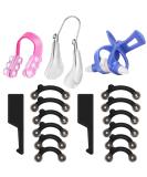 5 Pieces Nose Up Lifting Clips - Silicone Nose Bridge Slimming Beauty Tools for Women | International Shipping Available - Buy Online on SooperMarket.com