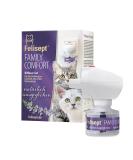 Felisept Family Comfort starter set in multi -cat household (evaporator + flakon 45ml) - sedative for cats - cats sedative natural catnip - relaxation agent for cats starter set - Buy Online on SooperMarket.com