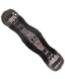Merauno Lambwolle Konturgurt - Premium Short Dressage Belt | Anatomically Concave | Quality Merino Wool | Slip Resistant in Nature Black Brown & Anthracite - 60cm 24 Brown - Buy Online on SooperMarket.com