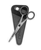 STONLI 4.5 Beard and Moustache Scissors - Stainless Steel Trimming Tool for Nose, Eyebrows, Ear, and Facial Hair in Silver - Buy Online on SooperMarket.com