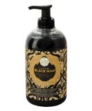 Nesti Dante Luxury Liquid Black Soap 16.9 oz - Activated Charcoal Cleanser | International Shipping Available - Buy Online on SooperMarket.com