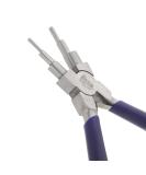 The Beadsmith Wire Bending Pliers - Consistently make up to 6 size loops & jump rings  2-9mm - 5.75 long (160mm) - Polished Steel Head  Comfort Grip Handle  Tool for Jewelry Making - Buy Online on SooperMarket.com