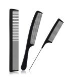 URAQT Hairdressing Combs Set 3pcs Hair Combs Hair Brushes Pin Tail Comb Anti Static Fine Tooth Cutting Comb Professional Salon Styling Comb Fine Tooth Comb Set - Buy Online on SooperMarket.com
