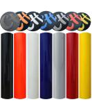 3D Puff Heat Transfer Vinyl Sheets 12x10 Foaming HTV Press Film for DIY T-shirt Clothes - Assorted Colors - Buy Online on SooperMarket.com