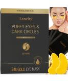 Under Eye Patches - 30 Pairs | 2% Haloxyl 24K Gold Masks | Diminish Dark Circles & Puffiness | Anti-Aging Collagen-Enriched Eye Care - Buy Online on SooperMarket.com
