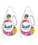 Surf Concentrated Liquid Detergent Long Lasting Fragrance and Made with Natural Essential Oil Tropical Lily or Coconut Bliss Family Pack 1.62 Litre 60 Washes (Tropical Lily Buy 2) - Buy Online on SooperMarket.com