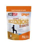 LonoLife - Chicken Bone Broth Powder - 10g Collagen Protein - Grass-Fed, Gluten-Free - Keto & Paleo Friendly - 8 oz Container - 15 servings (Equal to 150 ounces of broth) Packaging May Vary Chicken Bone Broth 8 Ounce (Pack - Buy Online on SooperMarket.com