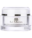 Le Mieux Bio Cell Rejuvenating Cream - Triple Peptide Facial Moisturizer with Hyaluronic Acid  Squalane & Rose Hip  Night & Day Cream for Face & Neck  No Parabens or Sulfates (1.75 oz / 52 ml) - Buy Online on SooperMarket.com