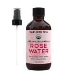 Rose Water Spray for Face & Hair - 100% Natural Organic Face Toner - Alcohol-Free Makeup Remover - Anti-Aging Self Care Beauty Mist - Face Care - Hydrating Rosewater by Simplified Skin (4 oz) - 1 Pack 4 Fl Oz (Pack of 1) - Buy Online on SooperMarket.com