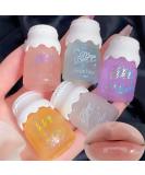 Mrettick Shimmer Lip Gloss Set - 5 Colors | Hydrating Lip Glow Oil and Tinted Balm Set - Buy Online on SooperMarket.com