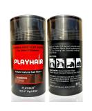 Hair Building Fibers for Instant Volume & Coverage | Conceal Thinning Hair & Bald Spots | Suitable for Men & Women (Black & Dark Brown - Buy Online on SooperMarket.com