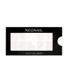 Neonail Stamping Plate 01 - Stamping Platte - Stencil plate - Nail Art - Nail Design - Nail stamp template - French nails stencil - nail art stamp - Buy Online on SooperMarket.com