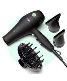 Professional Series Blackbird Infrared Ionic Hair Dryer | MINT 1875W Lightweight & Quiet Blow Dryer with Diffuser | Ceramic Tourmaline Salon-Grade Performance - Buy Online on SooperMarket.com