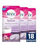 Replacement Wax Panes 3 Series Pack - Veet Spawax Warm Wax for Long-Lasting Hair Removal & Silky Smooth Skin - 18 Pieces - Buy Online on SooperMarket.com