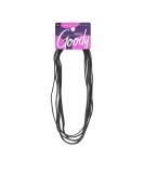 GOODY Women's Ouchless Thin Hair Flat Narrow Headwrap, Black, 6 Count - Buy Online on SooperMarket.com