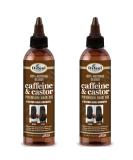 Difeel 99% Natural Premium Caffeine & Castor Hair Oil 8 oz. (PACK OF 2) - Buy Online on SooperMarket.com
